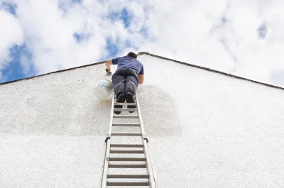 Peinture extérieure à Guenrouet — façades et ravalement